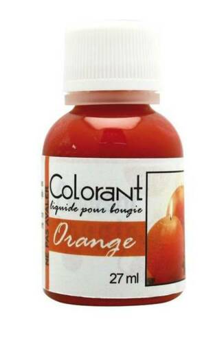 Colorant liquide pour bougie 27 ml - Orange - FunArts
