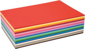 Papier de bricolage, A3, 130 g/m2 - Or brillant - Papier couleur